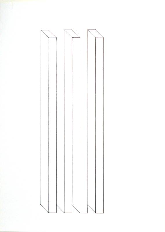 Omöjlig figur II - Fritt efter Oscar Reutersvärd