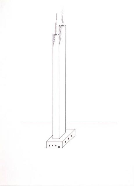 Omöjlig figur IV - Egen variant, idé Oscar Reutersvärd