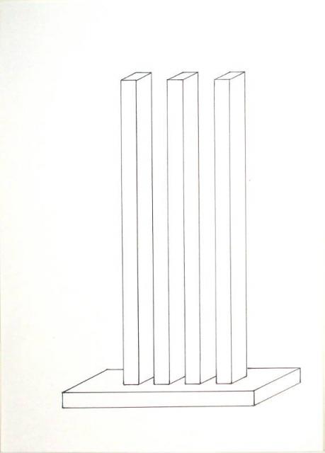 Omöjlig figur VI - Fritt efter Oscar Reutersvärd